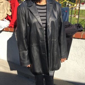 Vintage leather jacket